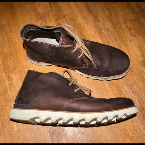 Sorel Shoes Sorel Kezar Chukka Boots Waterproof Leather Poshmark